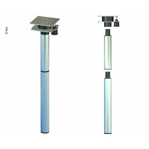 Swivel out table base - height 756 mm