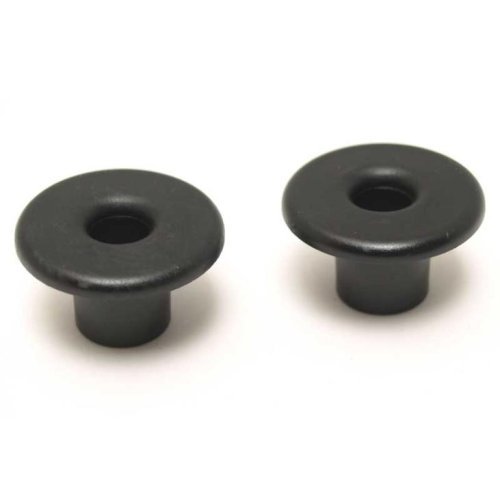 Guide sleeves for head restraints, colour: black