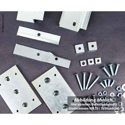 Fastening set for Grizzly slide rail
