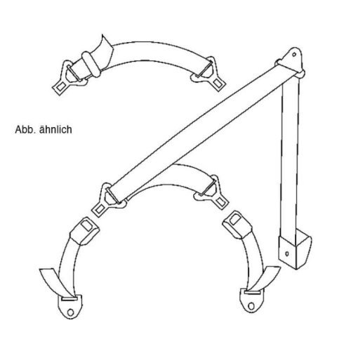 3 point automatic special belts - Horizontal belt roll