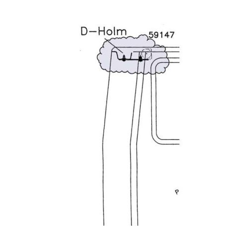 3-point seatbelt adapter for VW T5 box van set 3 for attachment to D pillar at r