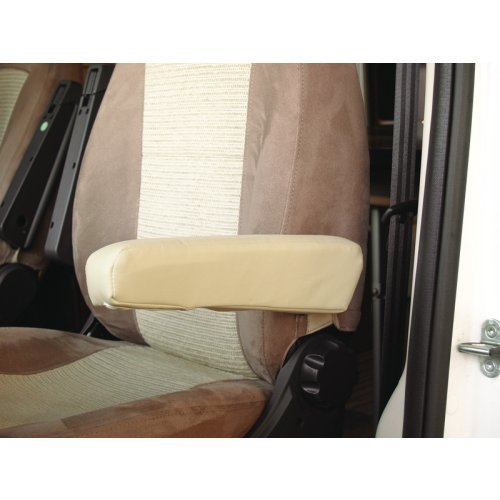 Armrest cover artificial leather beige for Ducato