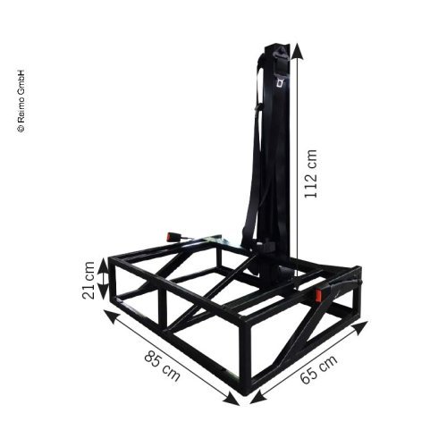 Underframe Divano 505 - Incl. 3 point safety belt