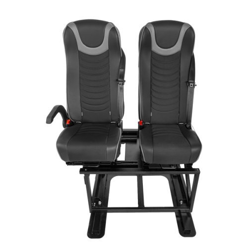 Double bench seat with Isofix for vehicles without double bottom
