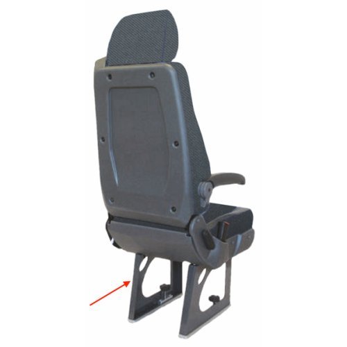 Seat base for Euro seat 33 cm, left