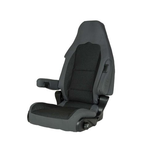 Pilot seat S 10.1, cover Tavoc2, grey/black f. passenger side
