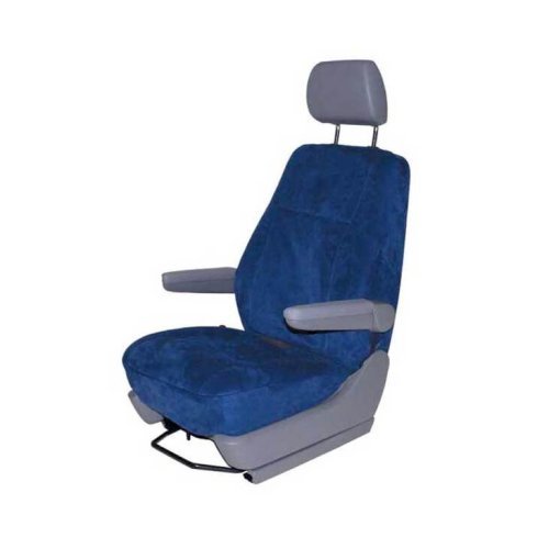 Seat cover for VW T5 with arm-rests, dark blue