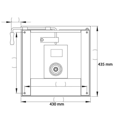 Turning base VW T4 - For driver and passenger side