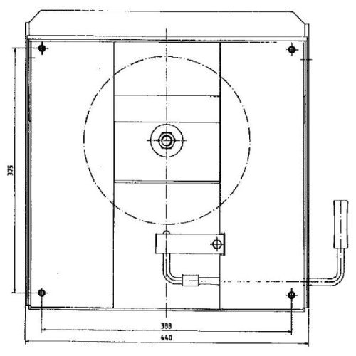 Rotary base for VW T4 up to Bj.02/96