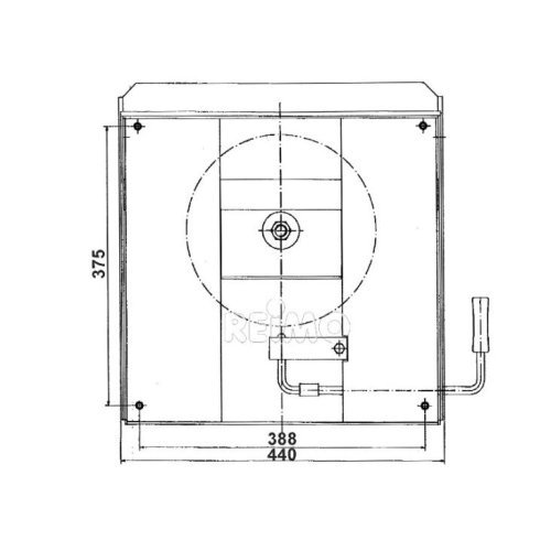 Adapter Sprtscraft seat for VW T5 2003 and newer