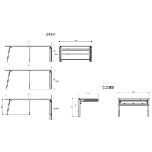 Fold out Easy Bed
