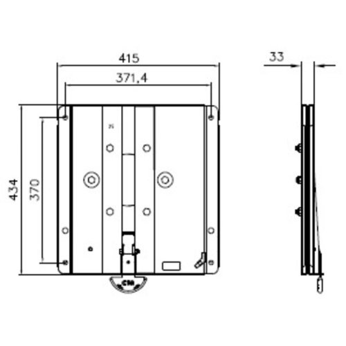 Rotary console driver's side Citroen Spacetourer and the like from 2016