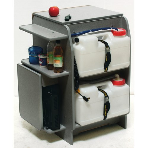 Canister water system for kitchen part compact