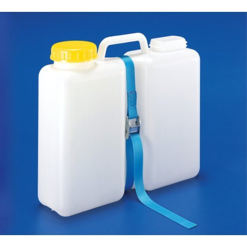 Water canister wide neck with closure depot - 13 l - incl. lashing strap