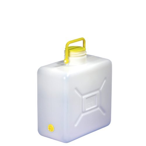 Wide neck canister with bow handle - 16 l