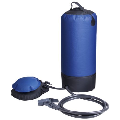 Camping shower with 12 l water tank