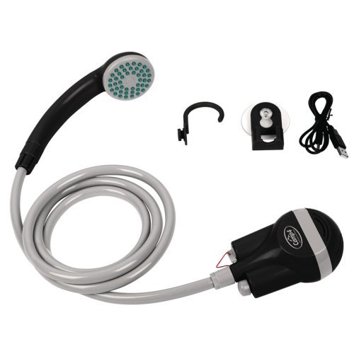 Smart Shower with rechargeable battery and 5V USB charging cable