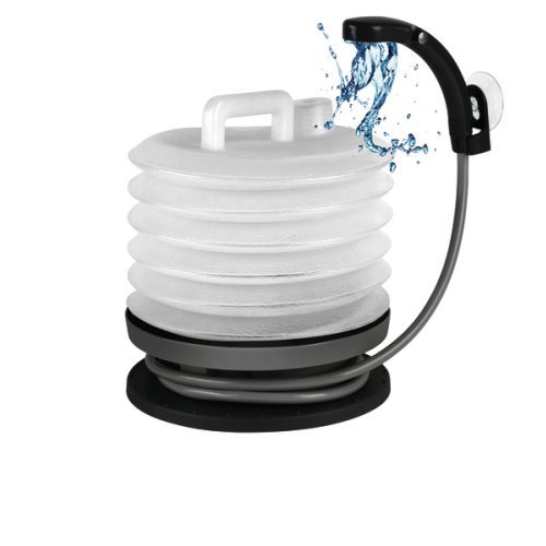 Foldable camping shower 2,0l/min. incl. bag