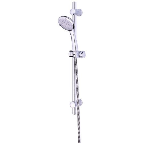 Shower set Orta, chrome, 105mm diameter, tube 1,5m