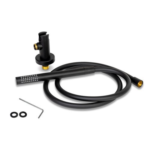 Showers complete set - Black matt