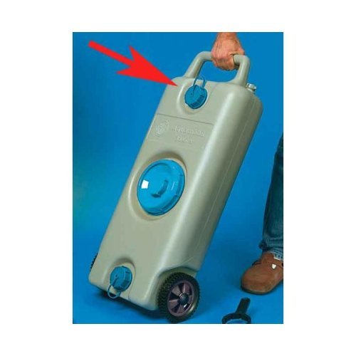 Screw cap with retaining strap