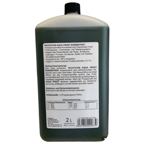 Yachticon anti-freeze concentrate 2 litres