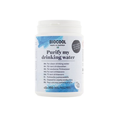 Biocool - Purify my drinking water - 250 tablets