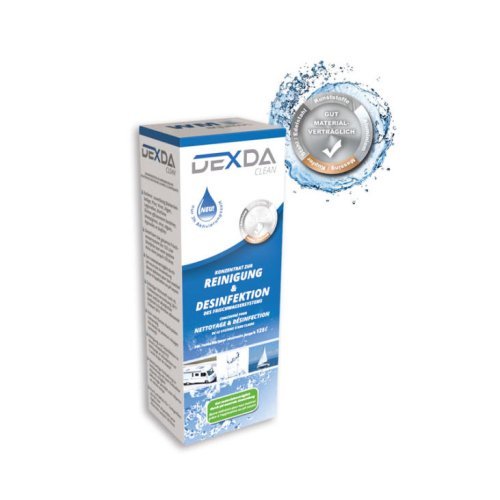 DEXDA water disinfection according to KTW, for tank sizes up to 500ml
