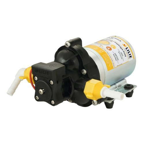 LILIE Soft Series Pump White YELLOW with bypass control - 2.1 bar - 11.3 l/min
