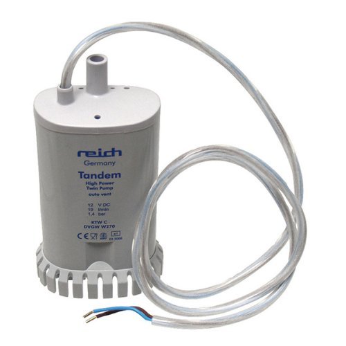 Submersible Pump Power Pump Twin - 12 V - Loose