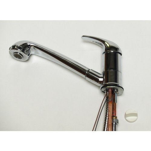 Single lever mixer ROMA with hand shower LONDON