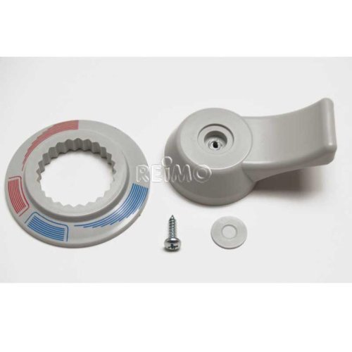 Rotary lever for single-lever mixer tap