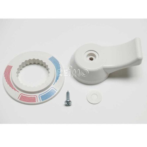 Rotary lever for single-lever mixer tap