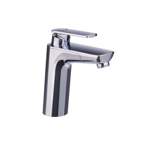 Single lever mixer VECTOR E5 with ceramic cartridge and switch - 10-12 mm connection