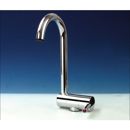 Single lever mixer TREND A - Vertical swivel spout