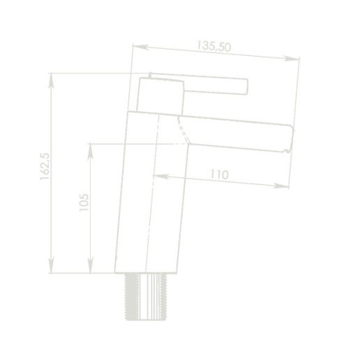 Mixing tap CASCADA - Bath