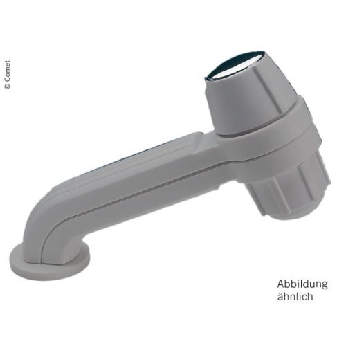 Showersomat CARLETTA with brass valve and automatic switch - gray