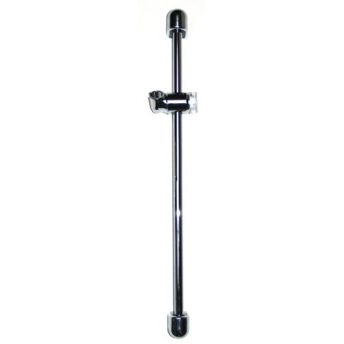 Wall rod with shower holder, chromed