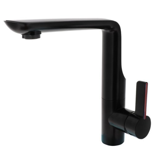 Single lever mixer Modena - Black matt