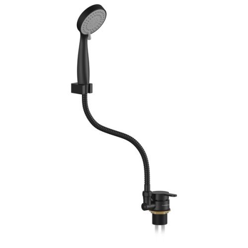 Duschset,schw,1,5m 1/2"