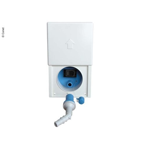 Outside connection for shower
