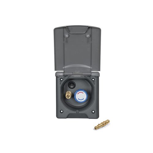 Exterior shower black