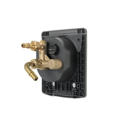 Exterior shower black
