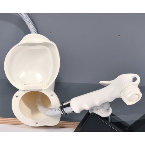 Outside shower set with 200cm hose, ON/OFF