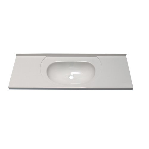 Built-in washbasin, ABS, white