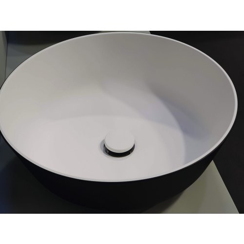 Round sink made of Ocritech