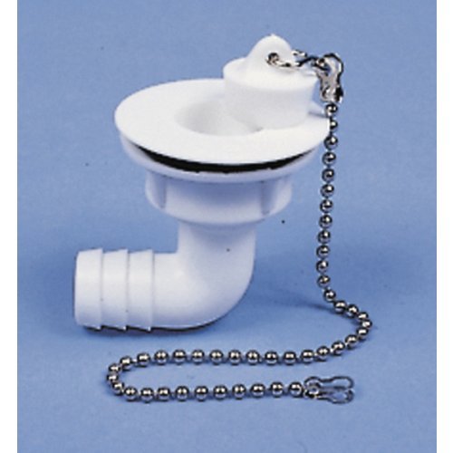 Water drain set 90° hose 3/4", drain opening 23 mm, type B
