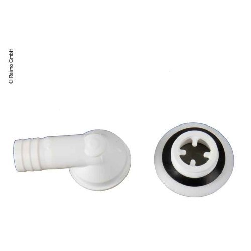 Water drain set 90° hose 3/4", drain opening 23 mm, type B