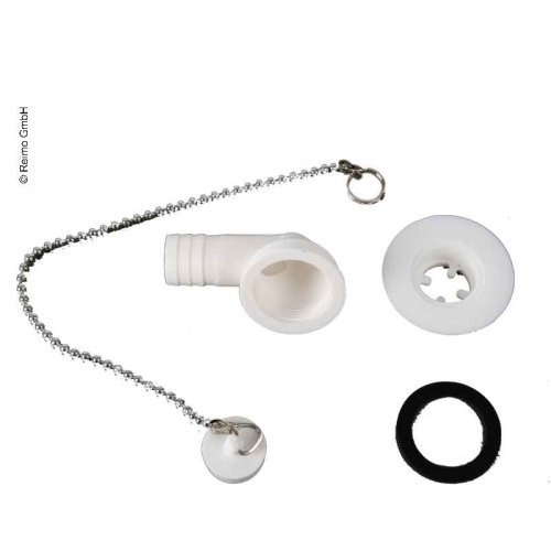 Water drain set 90° hose 3/4", drain opening 23 mm, type B
