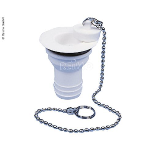Water drain set straight hose 1", drain opening 31mm, pack of 10